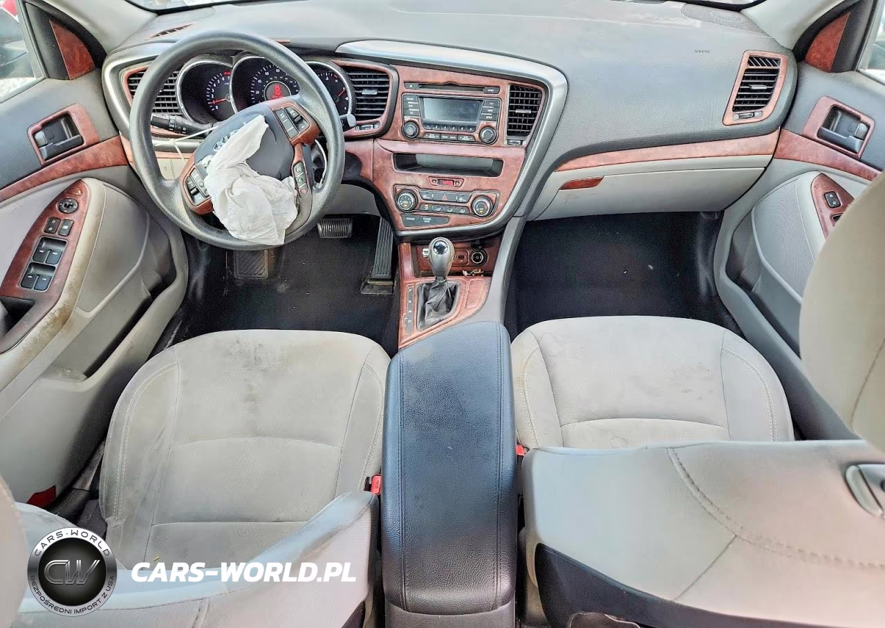 2013 Kia Optima Lx VIN:5XXGM4A7XDG158811 - 8