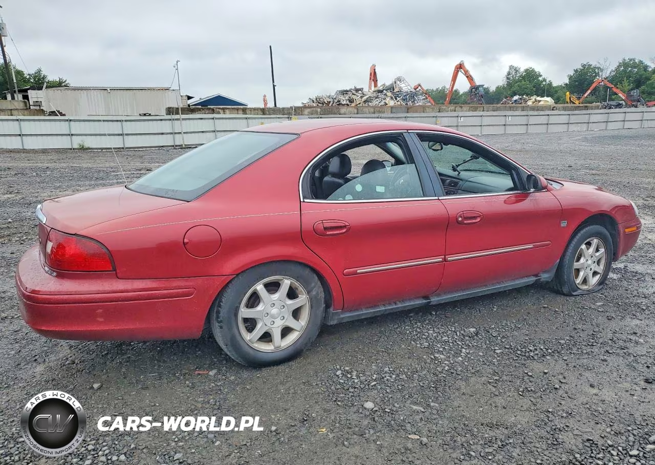 2002 Mercury Sable Ls Premium VIN:1MEFM55S12A607056 - 3