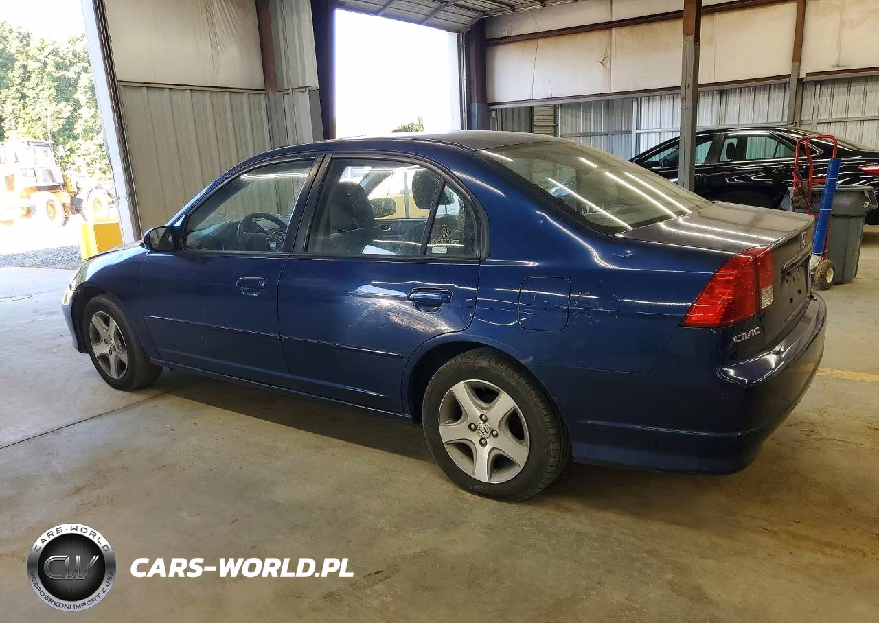 2004 Honda Civic Ex VIN:1HGES26874L020597 - 2