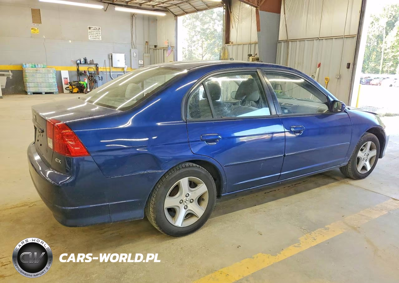 2004 Honda Civic Ex VIN:1HGES26874L020597 - 3