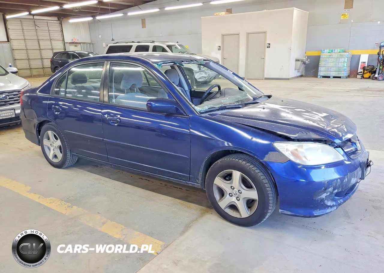 2004 Honda Civic Ex VIN:1HGES26874L020597 - 4