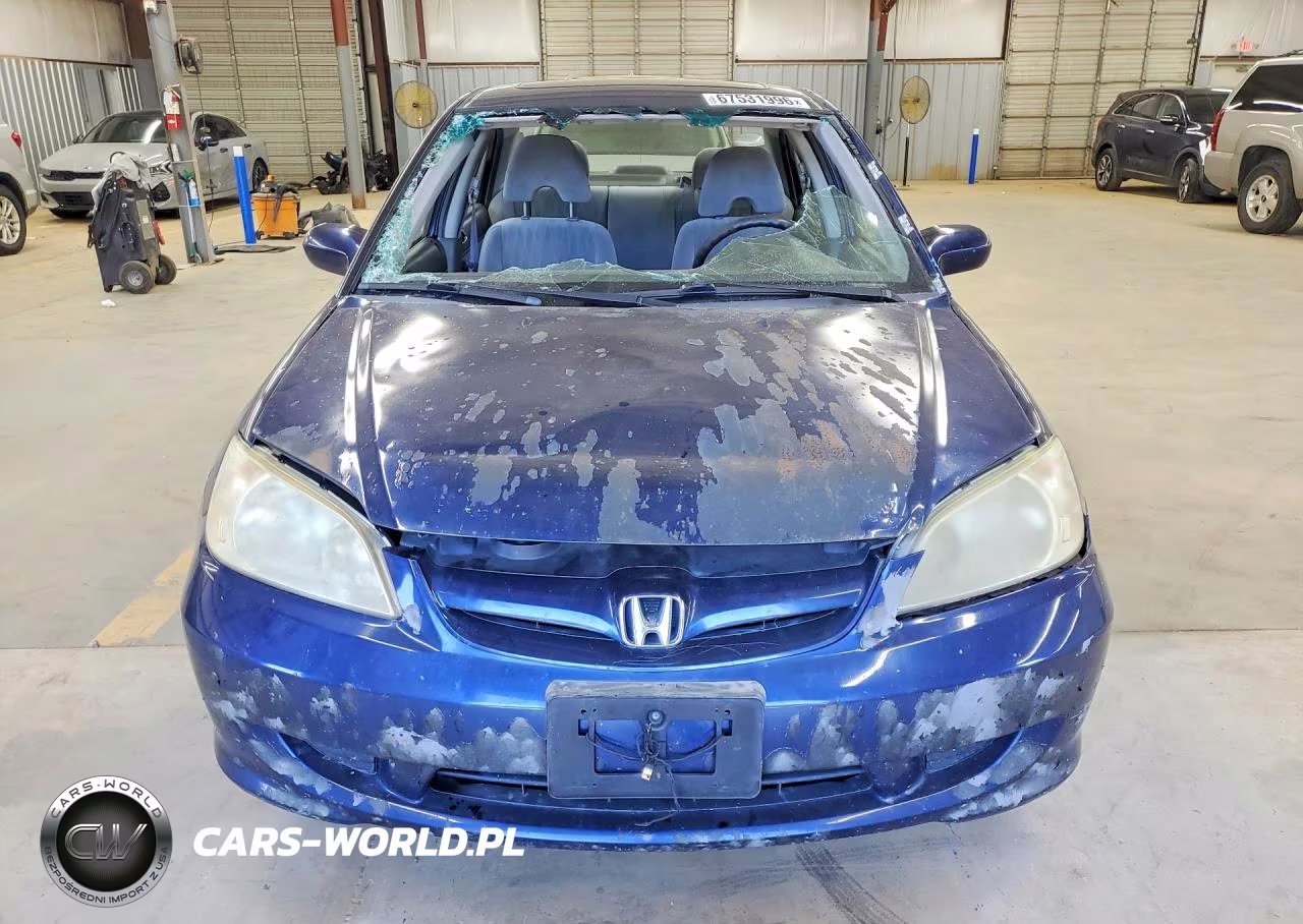 2004 Honda Civic Ex VIN:1HGES26874L020597 - 5