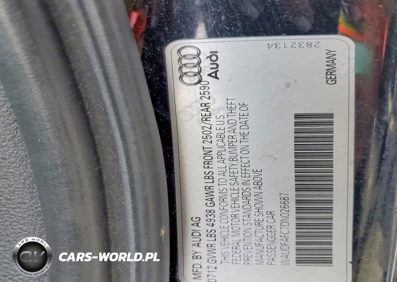 2013 Audi A6 Premium Plus VIN:WAUDFAFC7DN026687 - 12