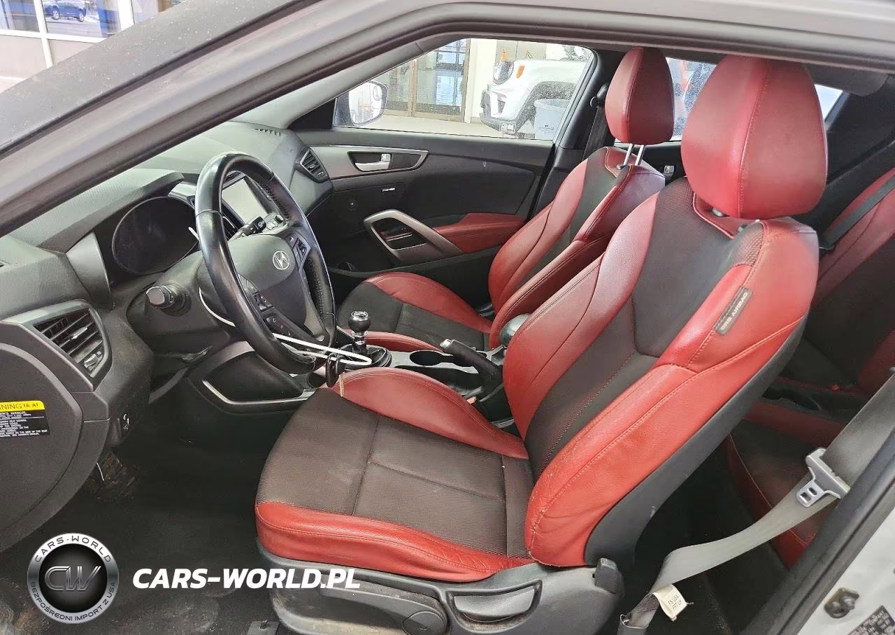 2014 Hyundai Veloster Turbo R-Spec VIN:KMHTC6AE0EU200633 - 7
