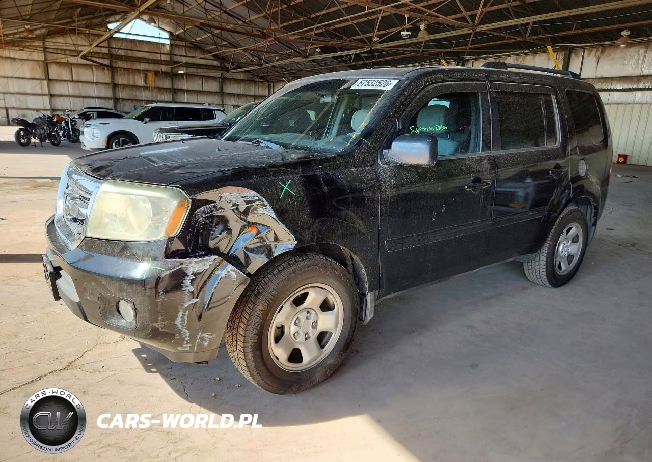 2009 Honda Pilot Lx VIN:5FNYF38269B025895 - 1
