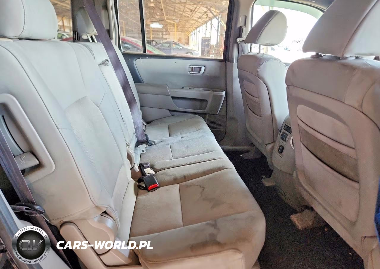 2009 Honda Pilot Lx VIN:5FNYF38269B025895 - 11