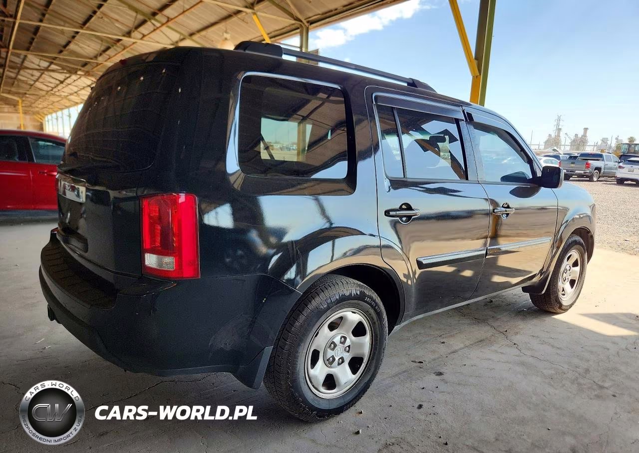 2009 Honda Pilot Lx VIN:5FNYF38269B025895 - 3