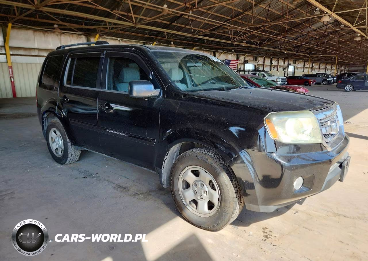 2009 Honda Pilot Lx VIN:5FNYF38269B025895 - 4