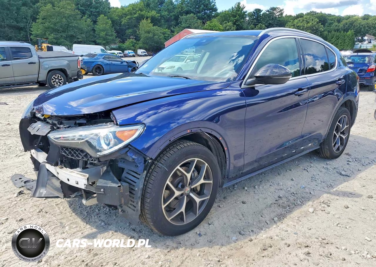 2019 Alfa Romeo Stelvio Ti VIN:ZASPAKBN7K7C33438 - 1