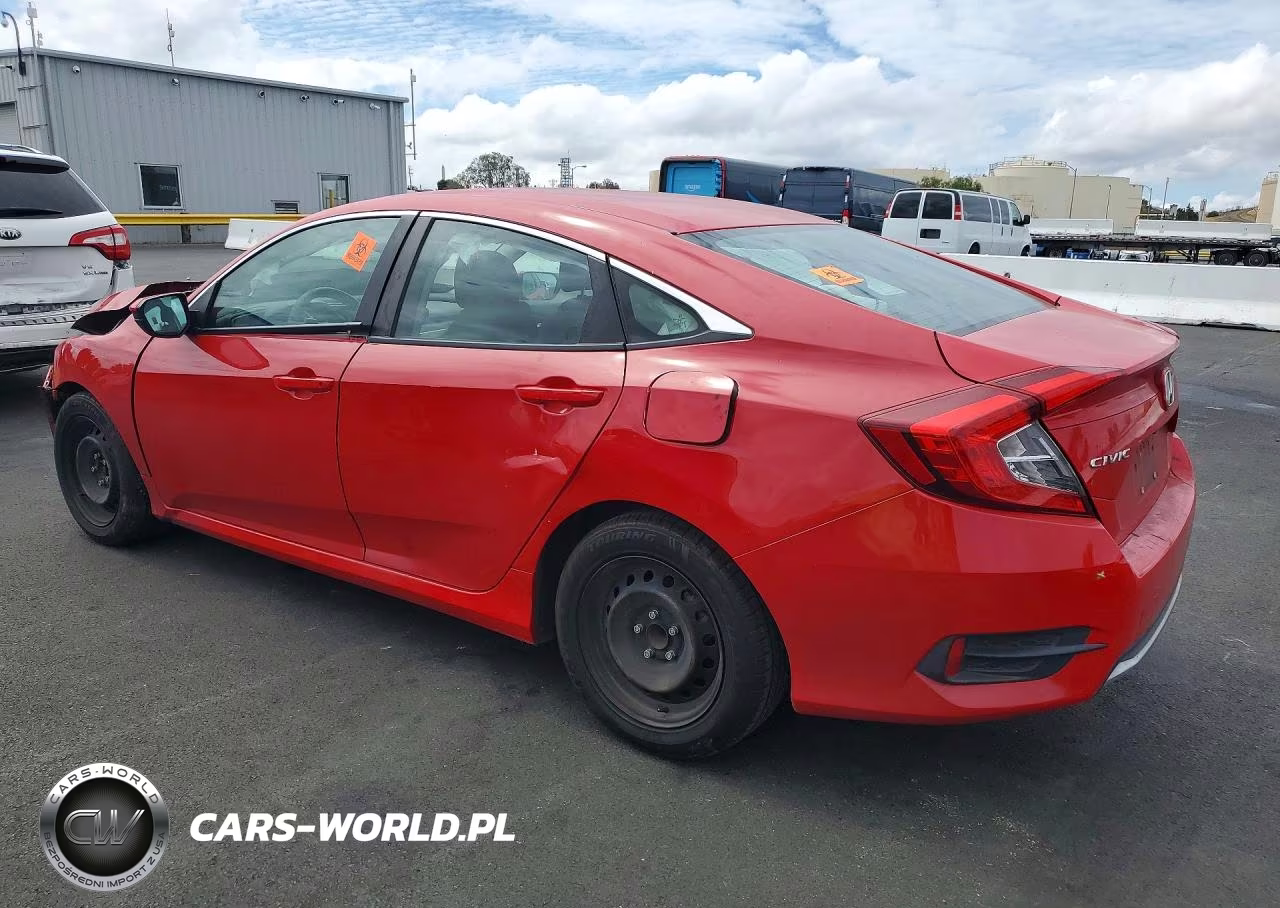 2019 Honda Civic Lx VIN:2HGFC2F61KH530440 - 2