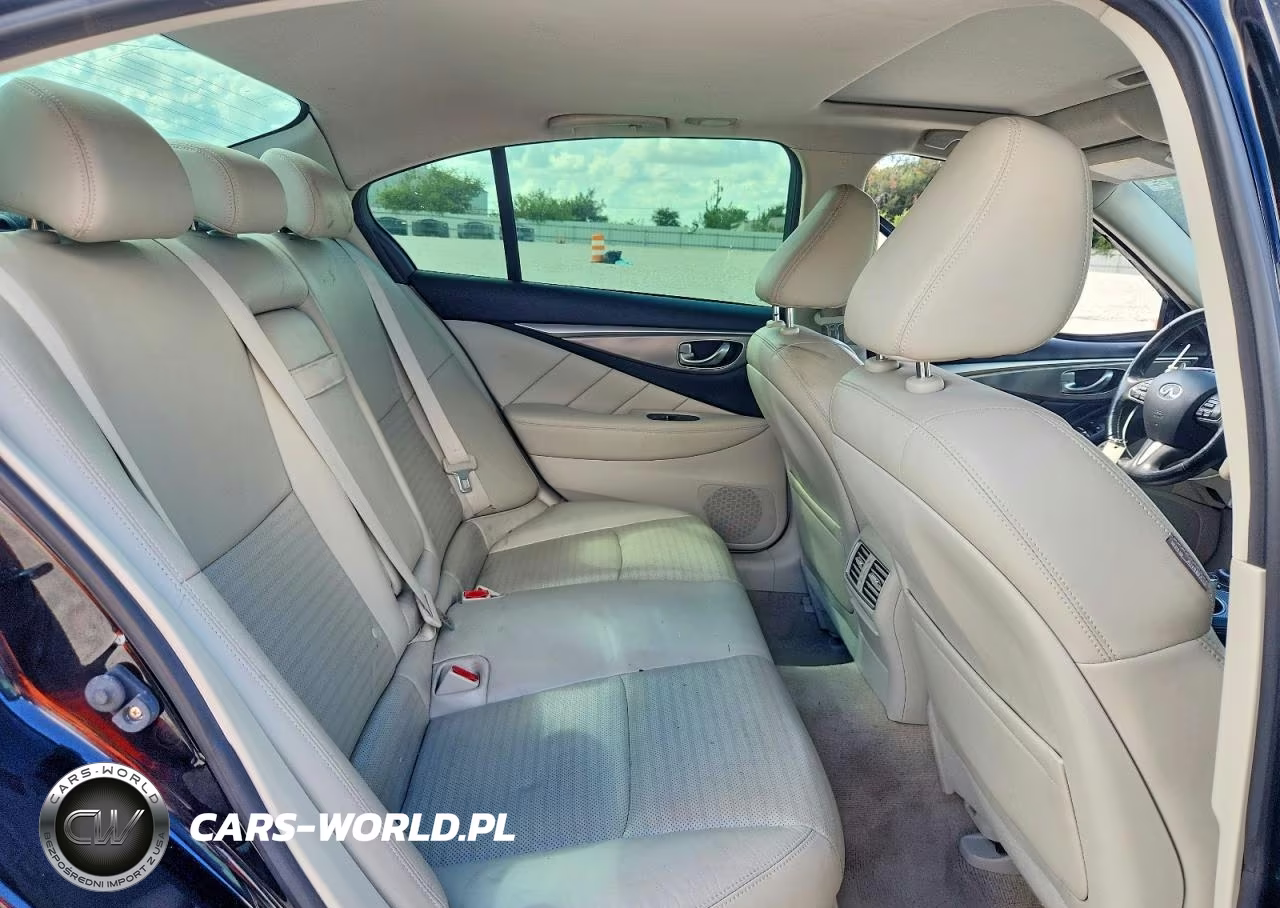 2015 Infiniti Q50 Sport VIN:JN1BV7AR9FM393940 - 10