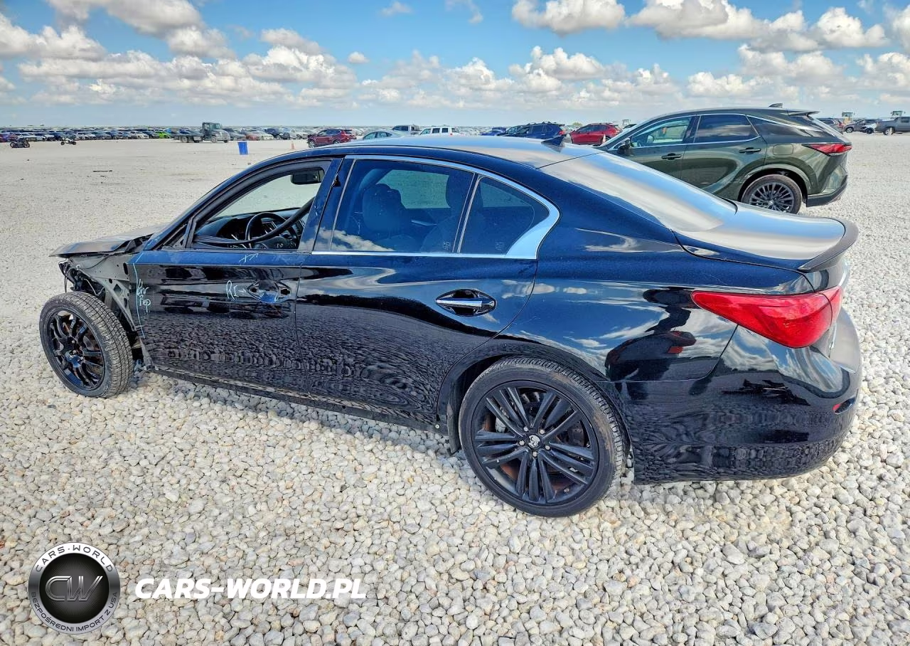 2015 Infiniti Q50 Sport VIN:JN1BV7AR9FM393940 - 2