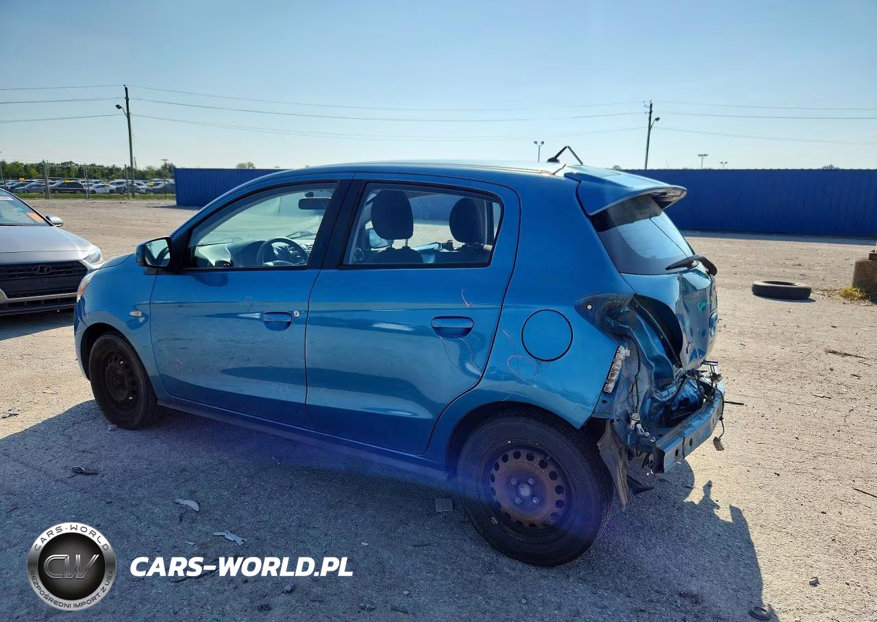 2015 Mitsubishi Mirage De VIN:ML32A3HJ3FH031177 - 2