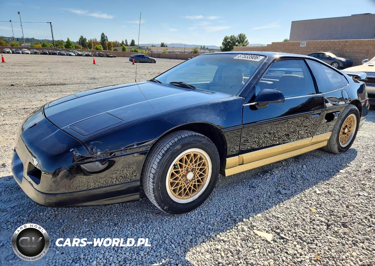 1988 Pont Fiero Gt 2D Coupe – zdjęcie 1 z 12