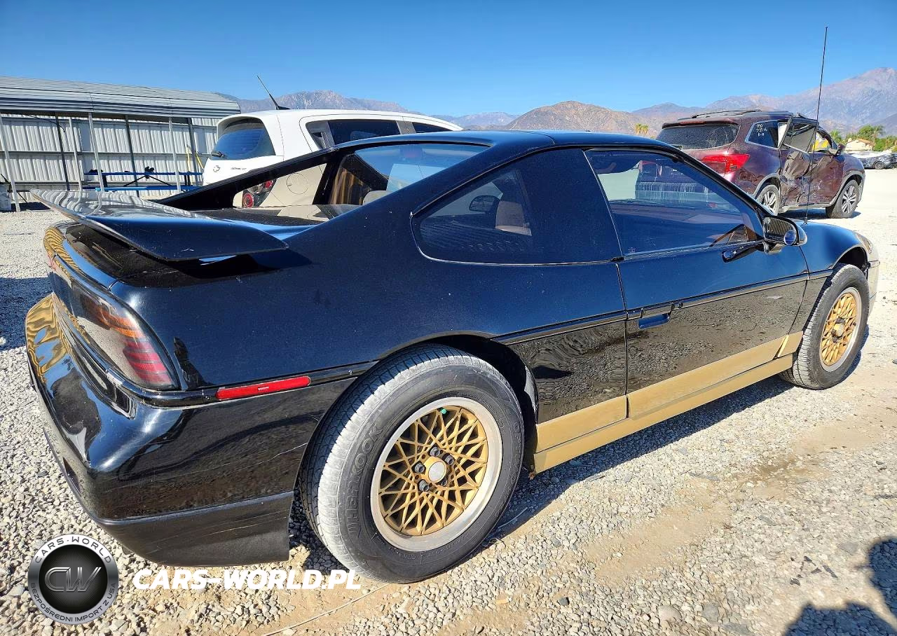 1988 Pont Fiero Gt 2D Coupe VIN:1G2PG119XJP200412 - 3