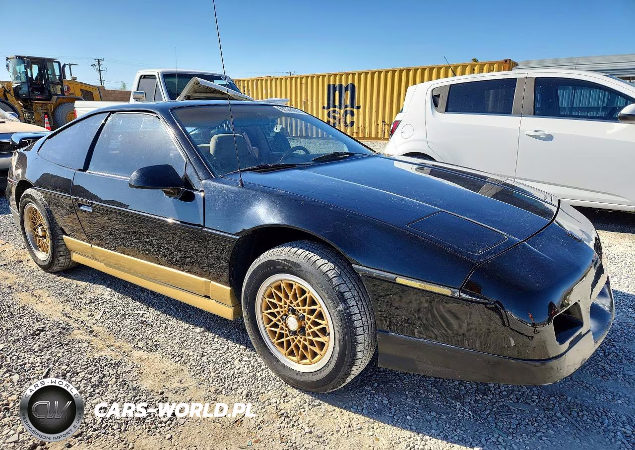 1988 Pont Fiero Gt 2D Coupe VIN:1G2PG119XJP200412 - 4