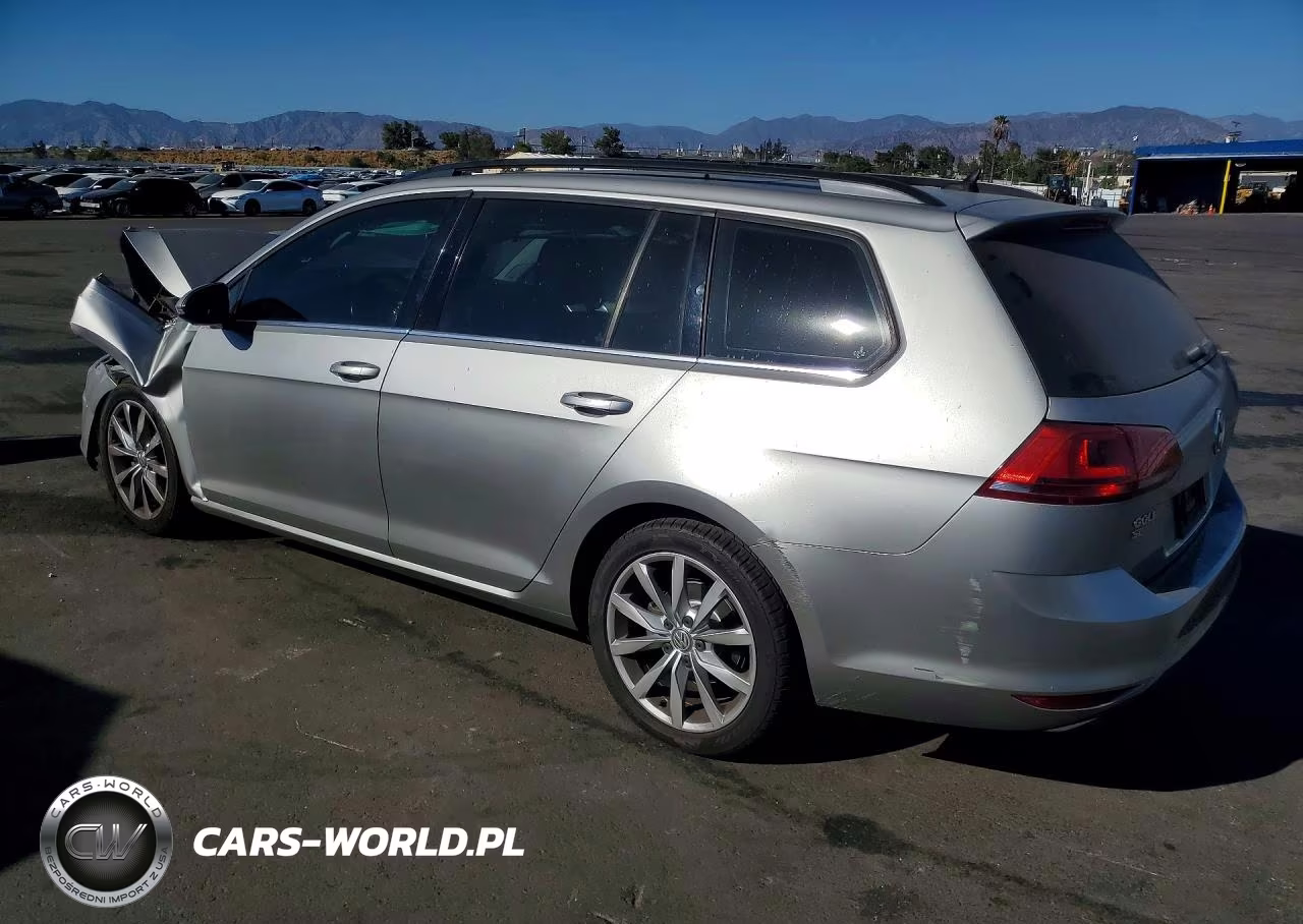 2017 Volkswagen Golf Sportwagen S VIN:3VWC17AU3HM505041 - 2