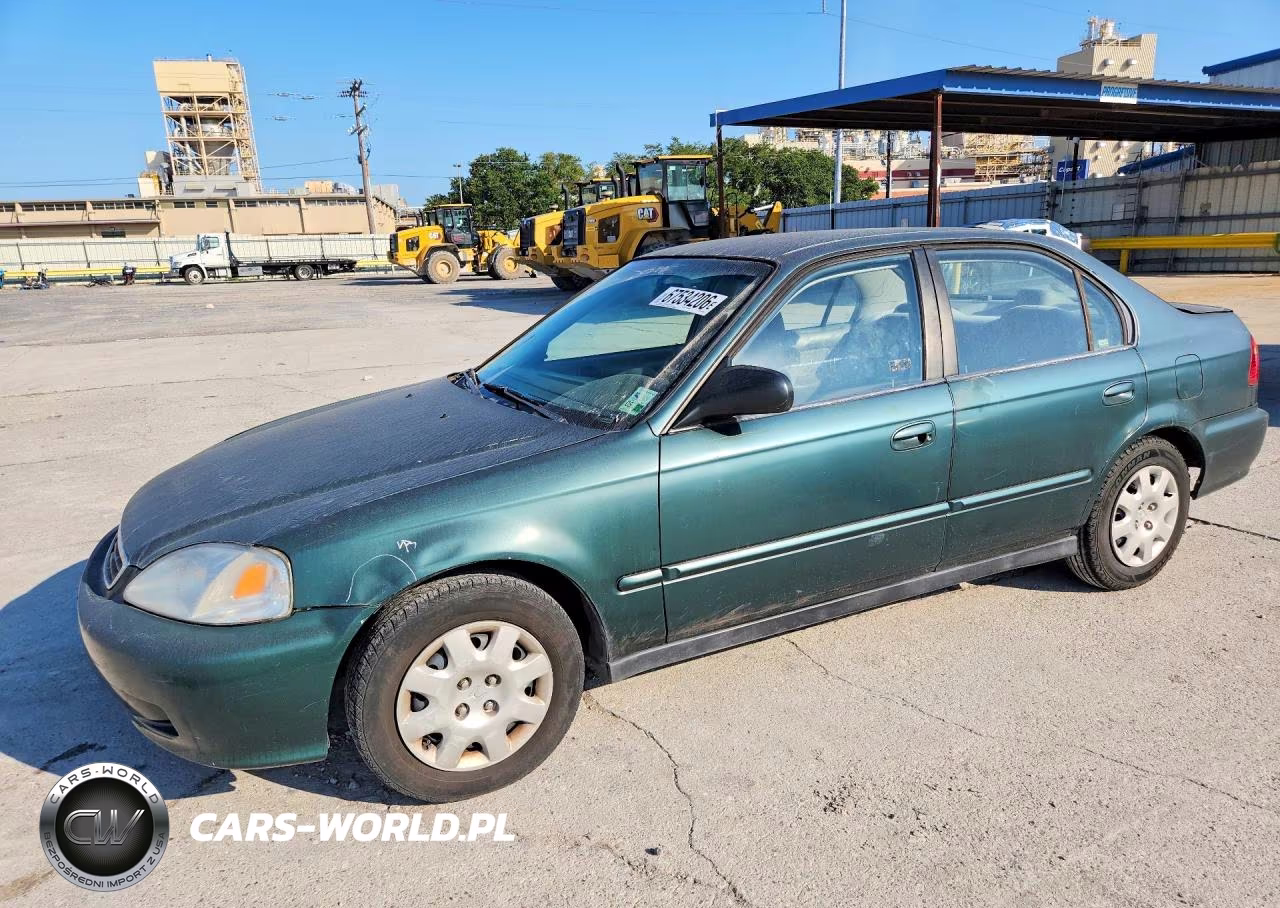 2000 Honda Civic Base VIN:2HGEJ6616YH594494 - 1