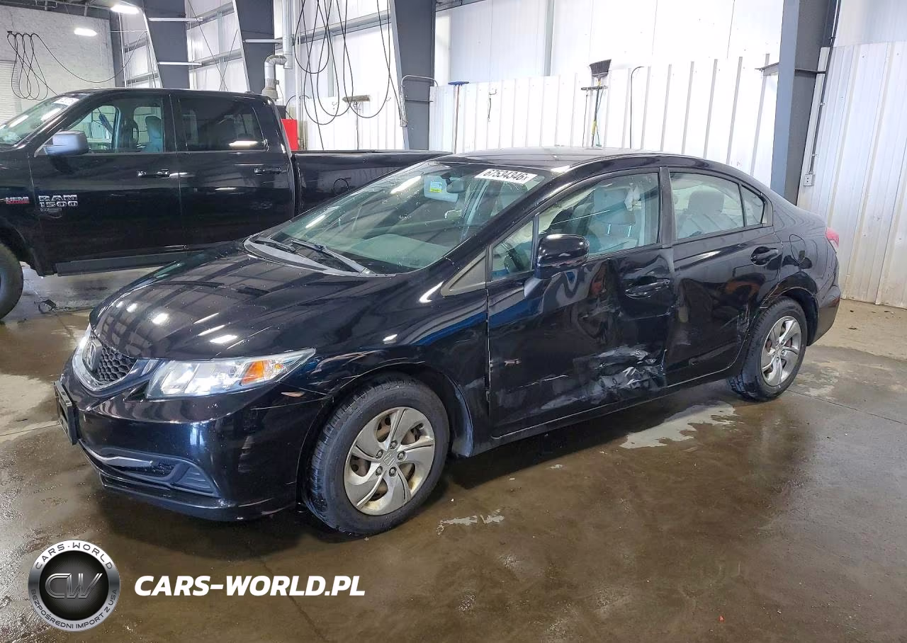 2015 Honda Civic Lx VIN:19XFB2F57FE121319 - 1