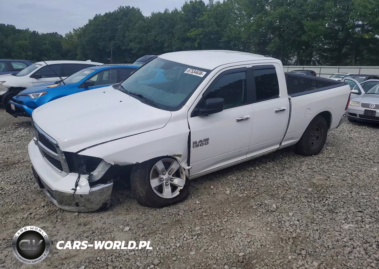 2017 Ram 1500 Slt VIN:1C6RR7GG4HS716013 - 1
