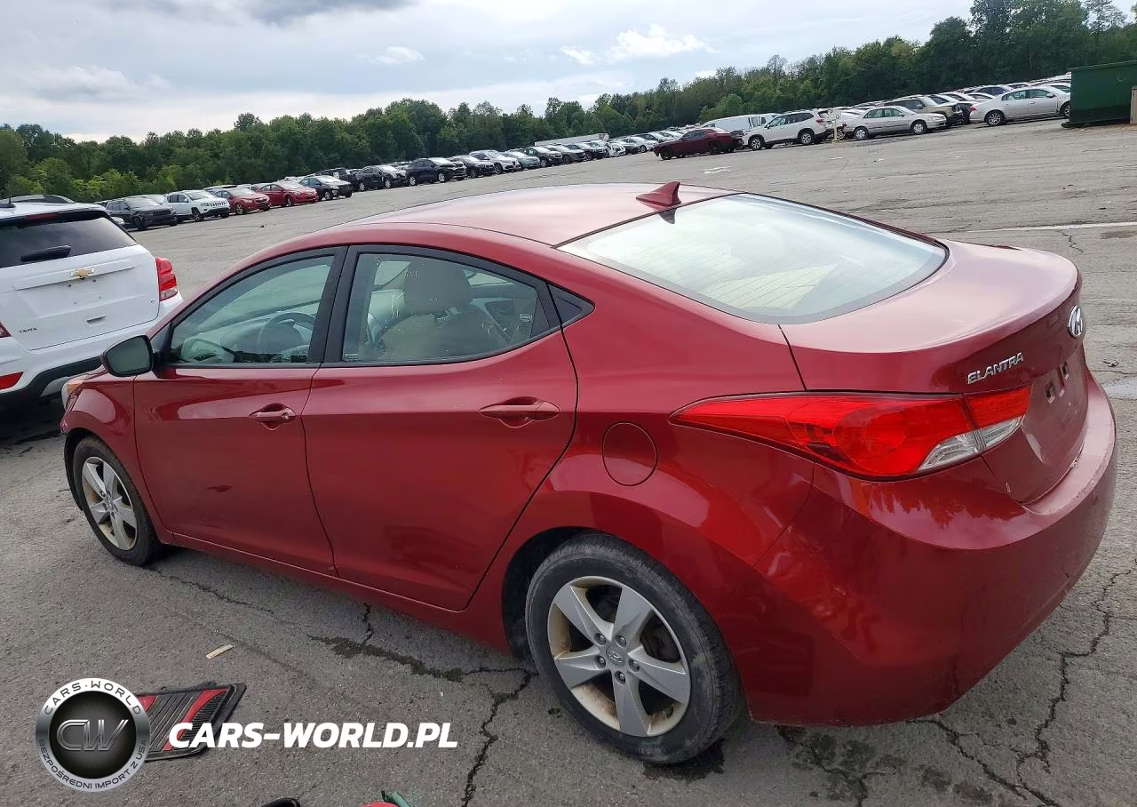 2013 Hyundai Elantra Gls VIN:5NPDH4AE6DH227312 - 2