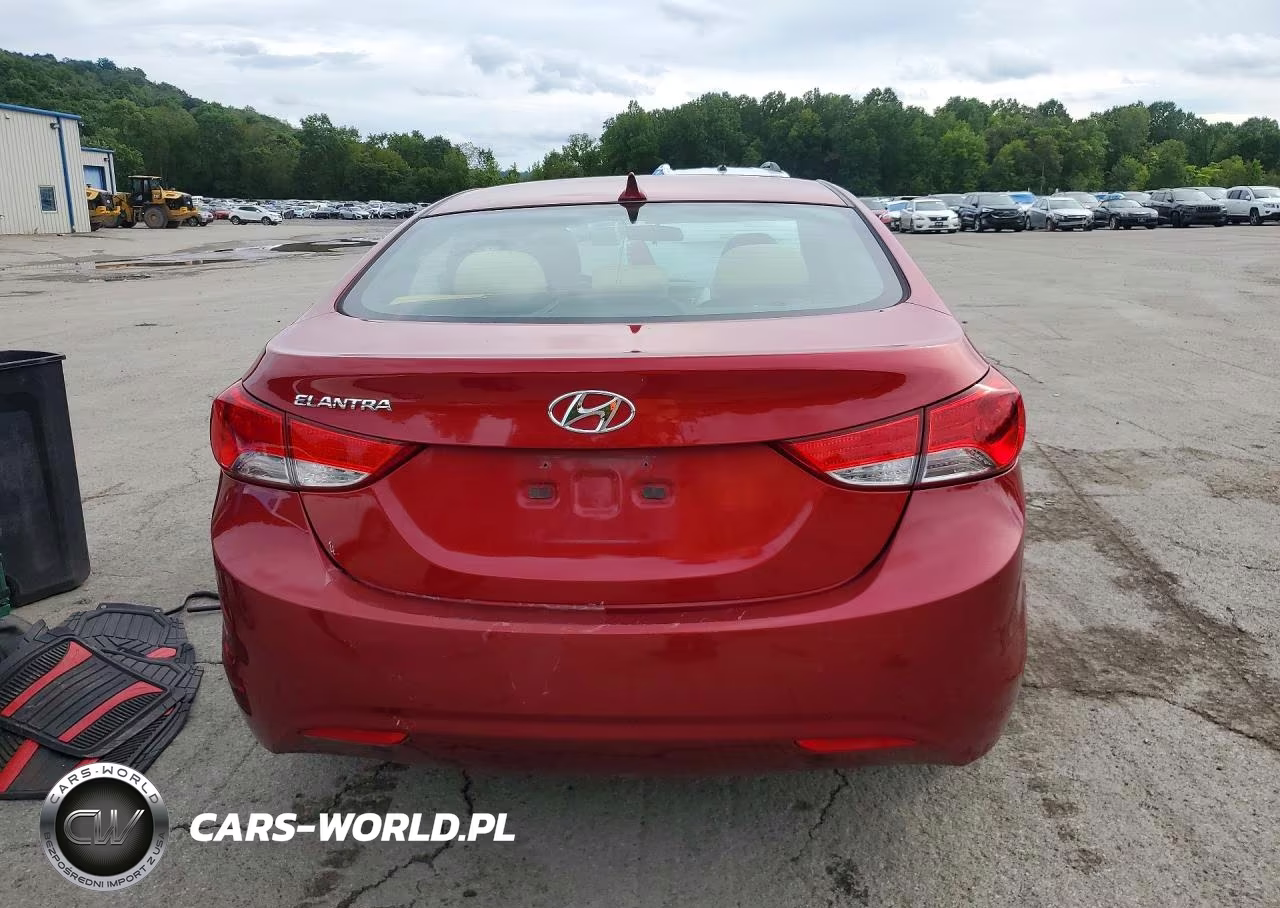 2013 Hyundai Elantra Gls VIN:5NPDH4AE6DH227312 - 6