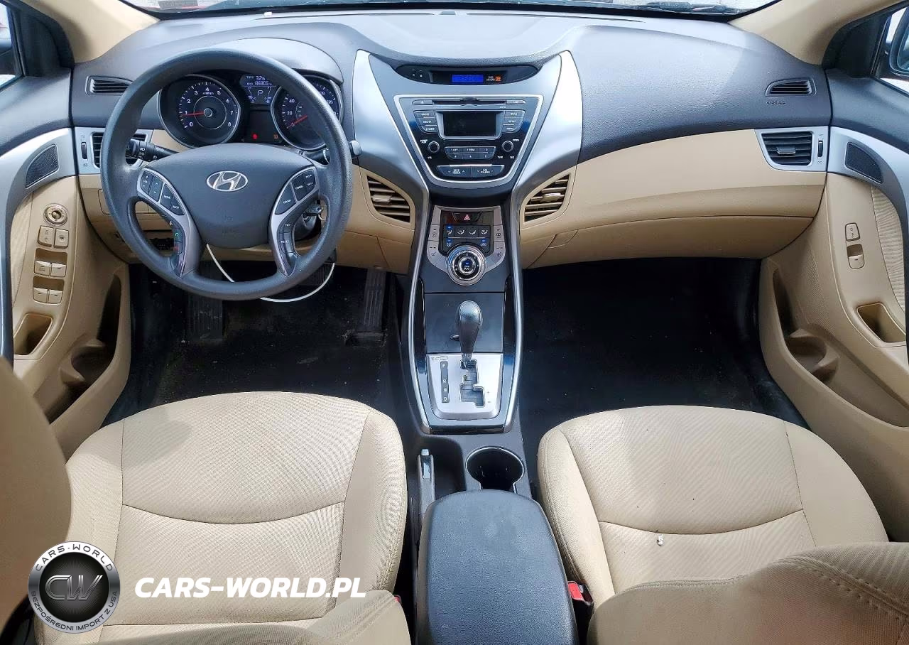 2013 Hyundai Elantra Gls VIN:5NPDH4AE6DH227312 - 8