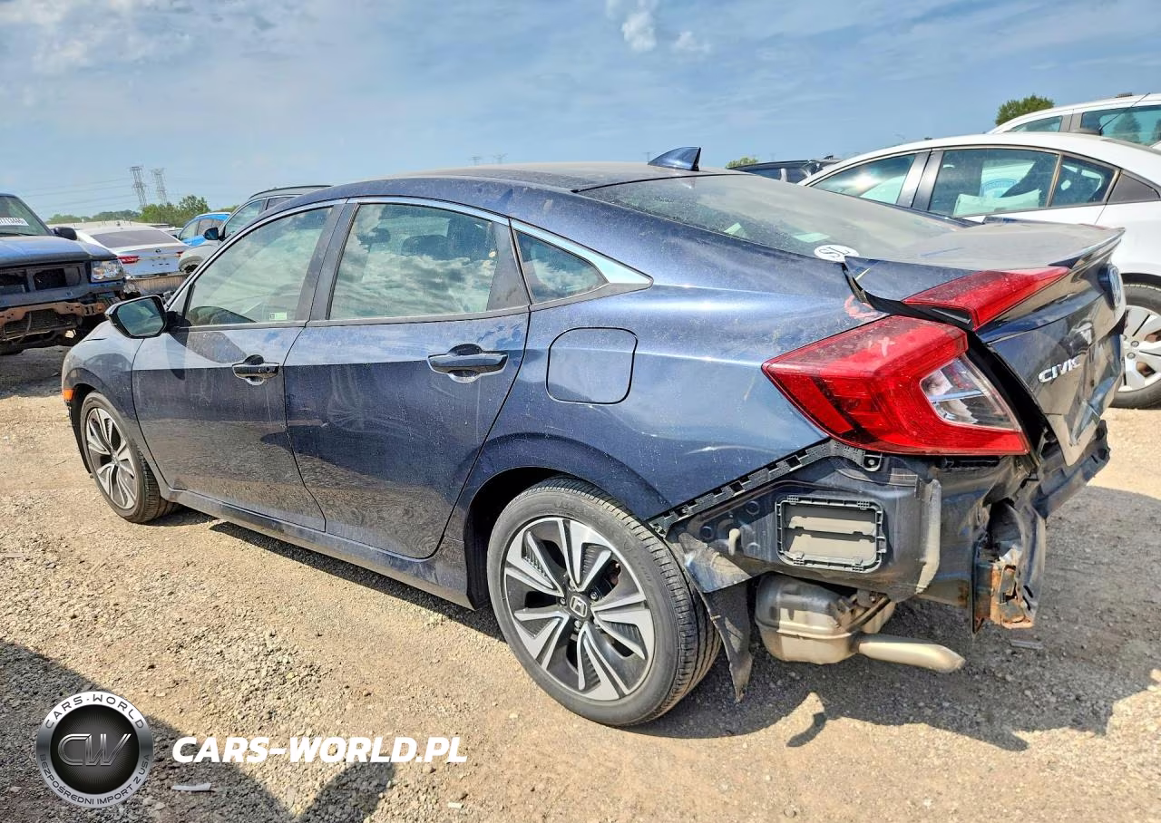 2018 Honda Civic Ex VIN:JHMFC1F33JX029167 - 2