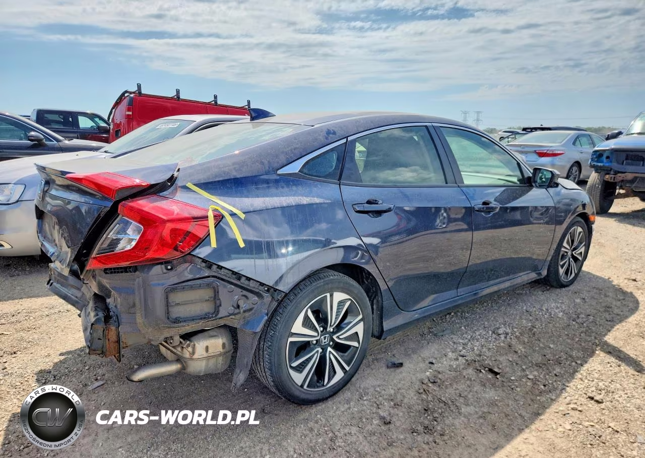 2018 Honda Civic Ex VIN:JHMFC1F33JX029167 - 3