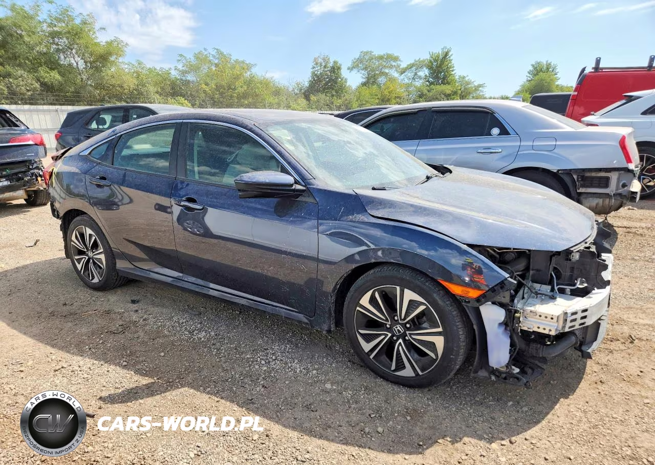 2018 Honda Civic Ex VIN:JHMFC1F33JX029167 - 4
