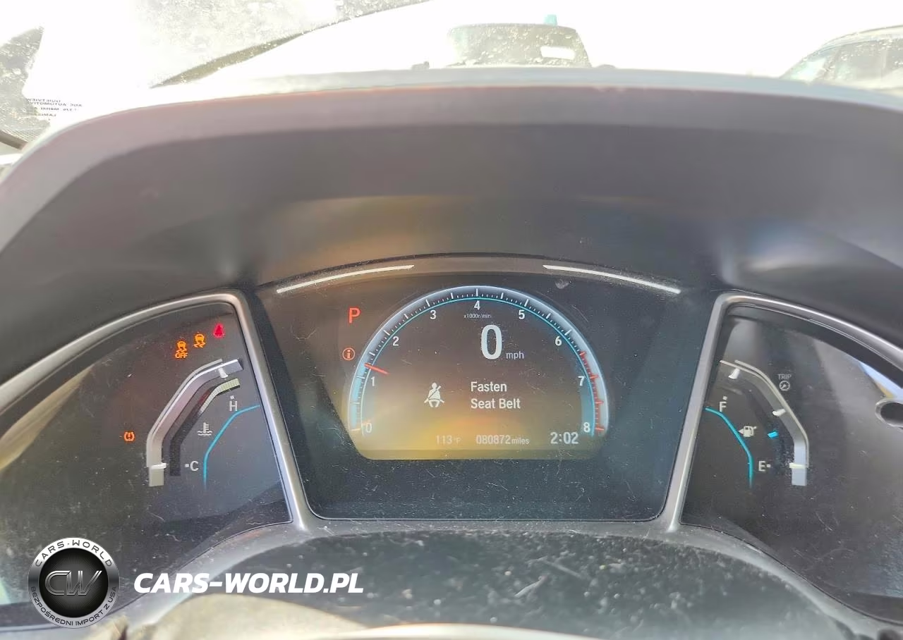 2018 Honda Civic Ex VIN:JHMFC1F33JX029167 - 9