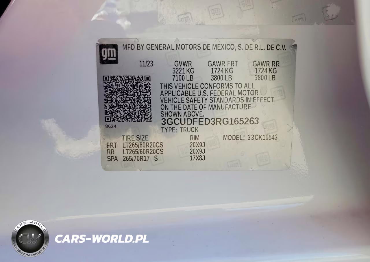 2024 Chevrolet Silverado K1500 Lt Trail Boss VIN:3GCUDFED3RG165263 - 12