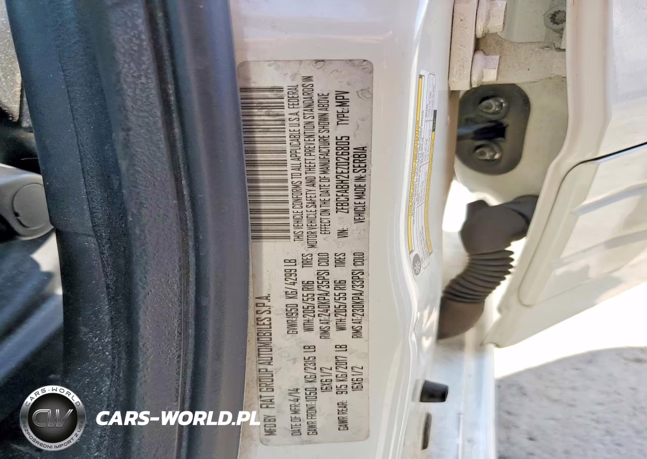 2014 Fiat 500L Easy VIN:ZFBCFABH2EZ026805 - 13