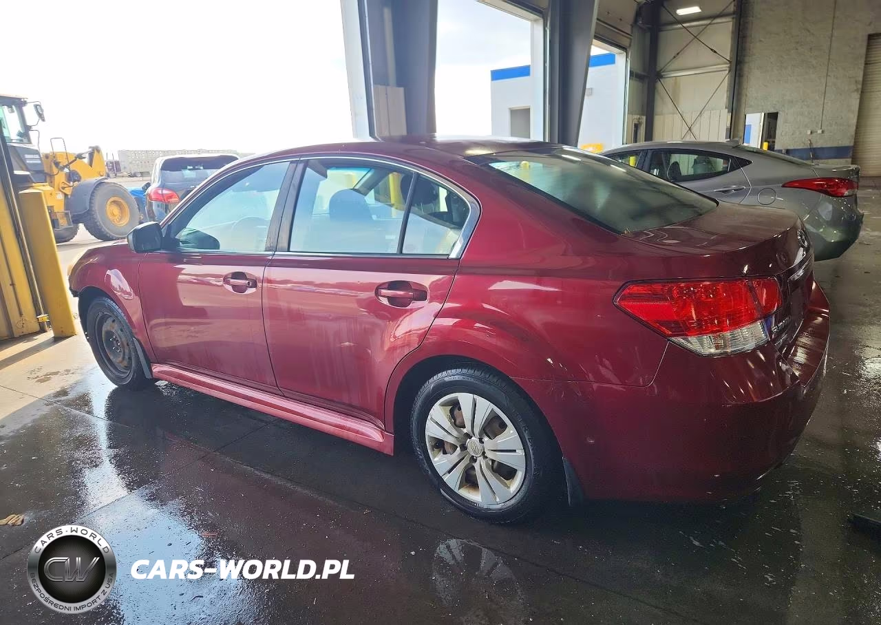 2011 Subaru Legacy 2.5I VIN:4S3BMCA68B3249391 - 2