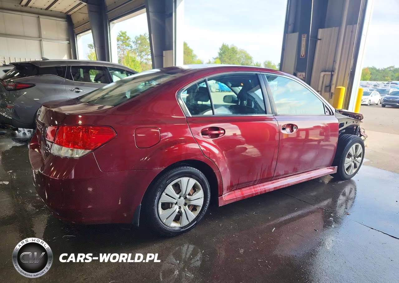 2011 Subaru Legacy 2.5I VIN:4S3BMCA68B3249391 - 3