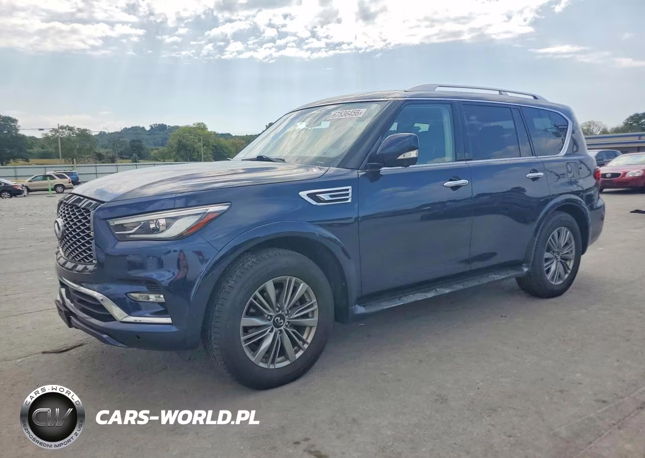 2021 Infiniti Qx80 Luxe VIN:JN8AZ2AEXM9271895 - 1