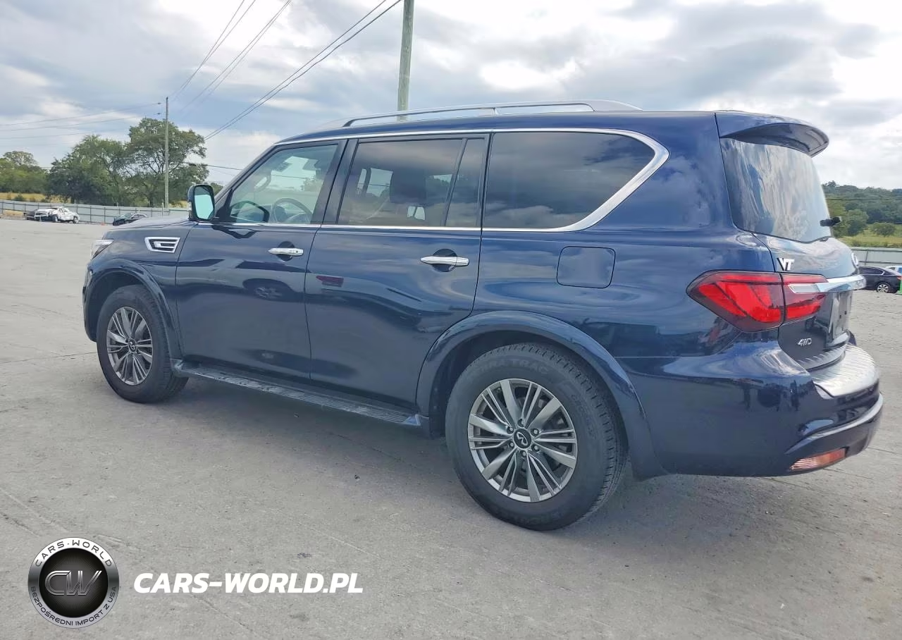 2021 Infiniti Qx80 Luxe VIN:JN8AZ2AEXM9271895 - 2