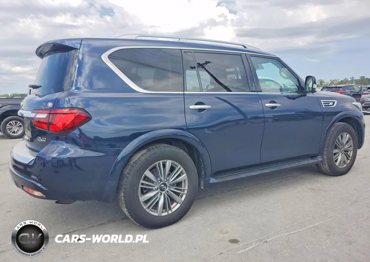 2021 Infiniti Qx80 Luxe VIN:JN8AZ2AEXM9271895 - 3