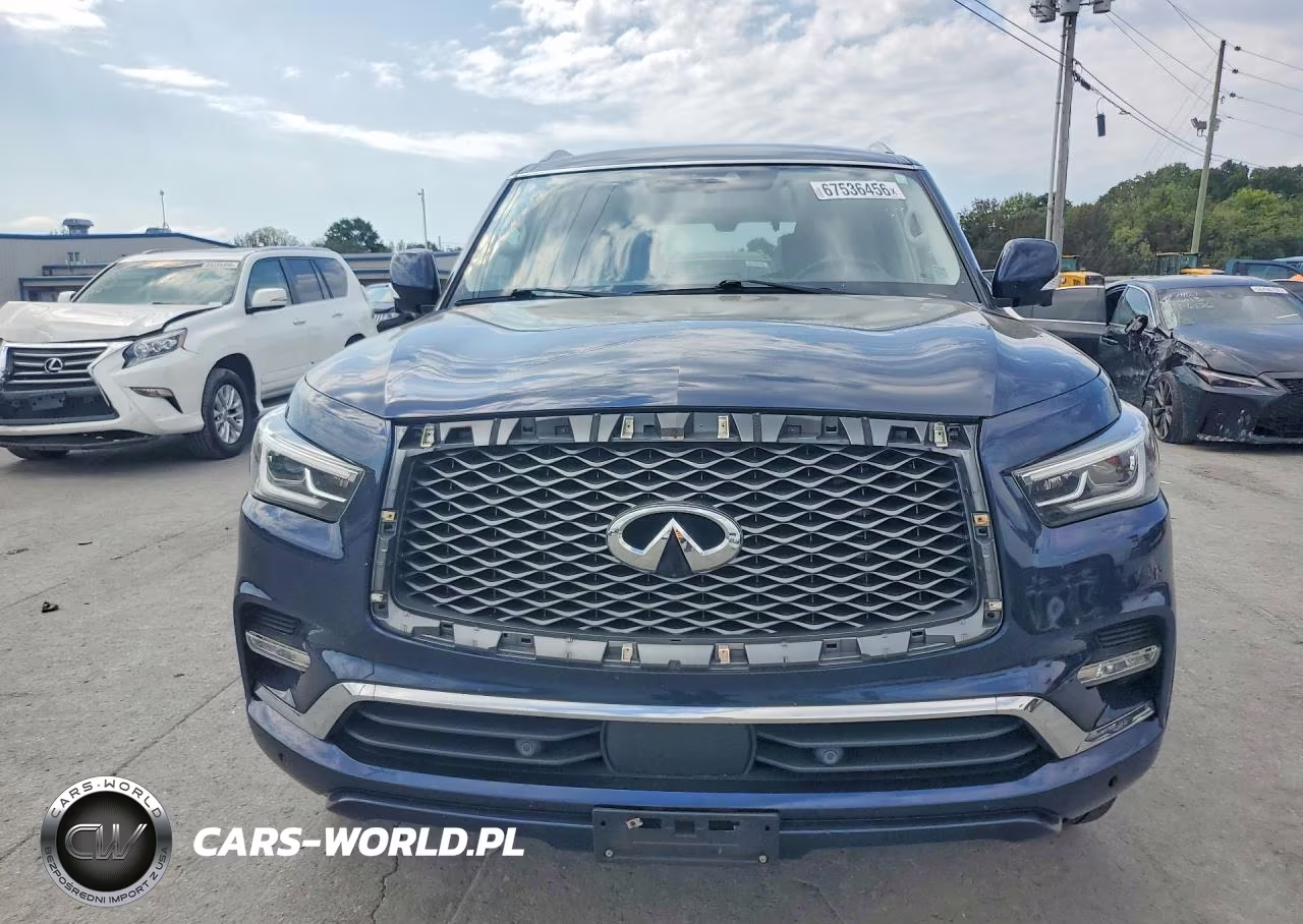 2021 Infiniti Qx80 Luxe VIN:JN8AZ2AEXM9271895 - 5