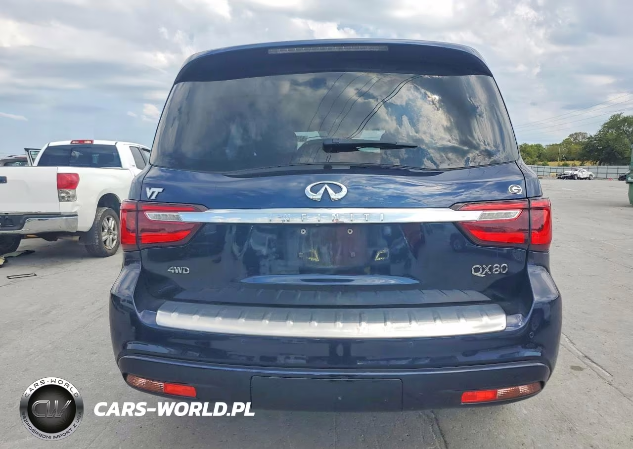 2021 Infiniti Qx80 Luxe VIN:JN8AZ2AEXM9271895 - 6