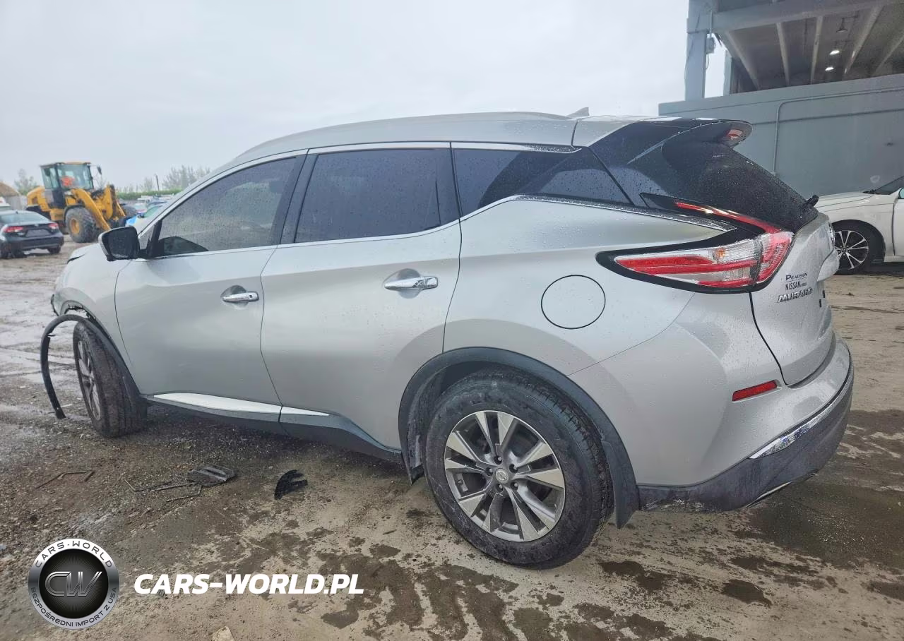 2015 Nissan Murano Sl VIN:5N1AZ2MG6FN212602 - 2