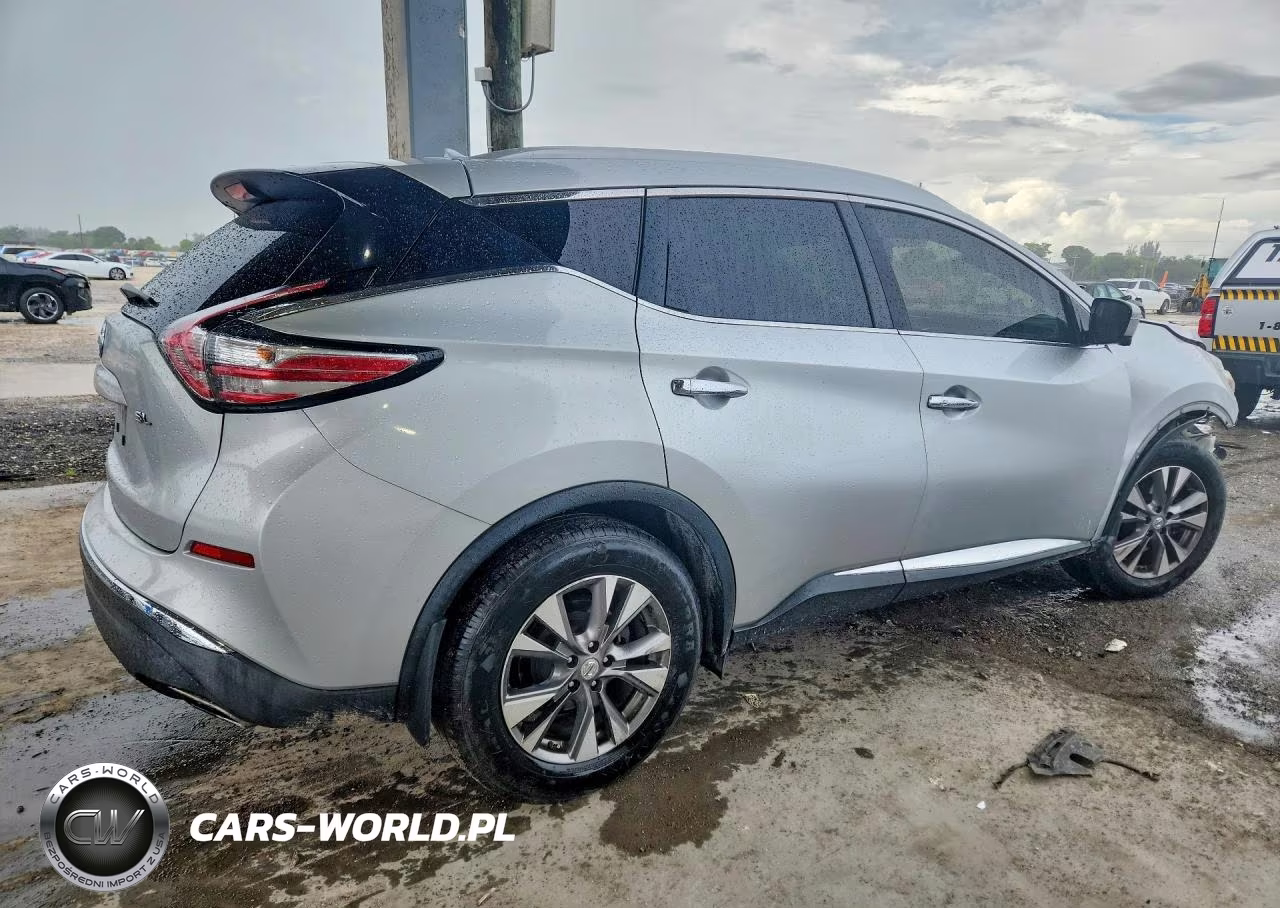 2015 Nissan Murano Sl VIN:5N1AZ2MG6FN212602 - 3