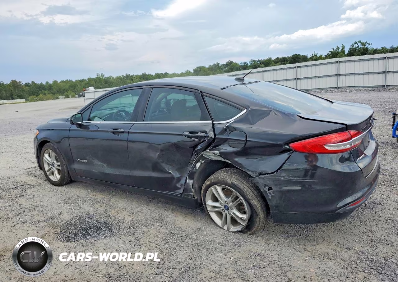 2018 Ford Fusion Se Hybrid VIN:3FA6P0LU9JR171048 - 2