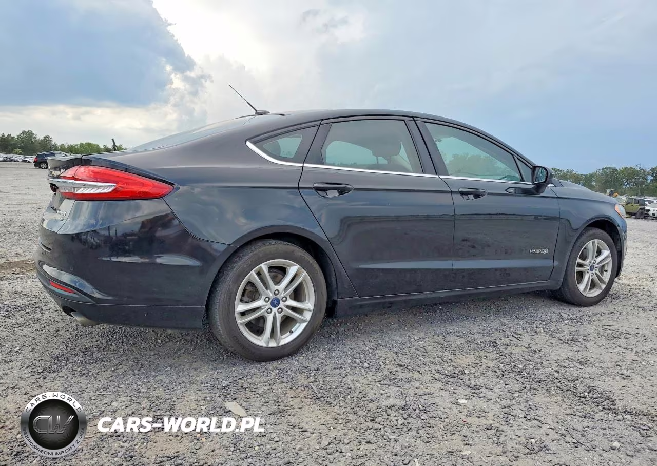 2018 Ford Fusion Se Hybrid VIN:3FA6P0LU9JR171048 - 3