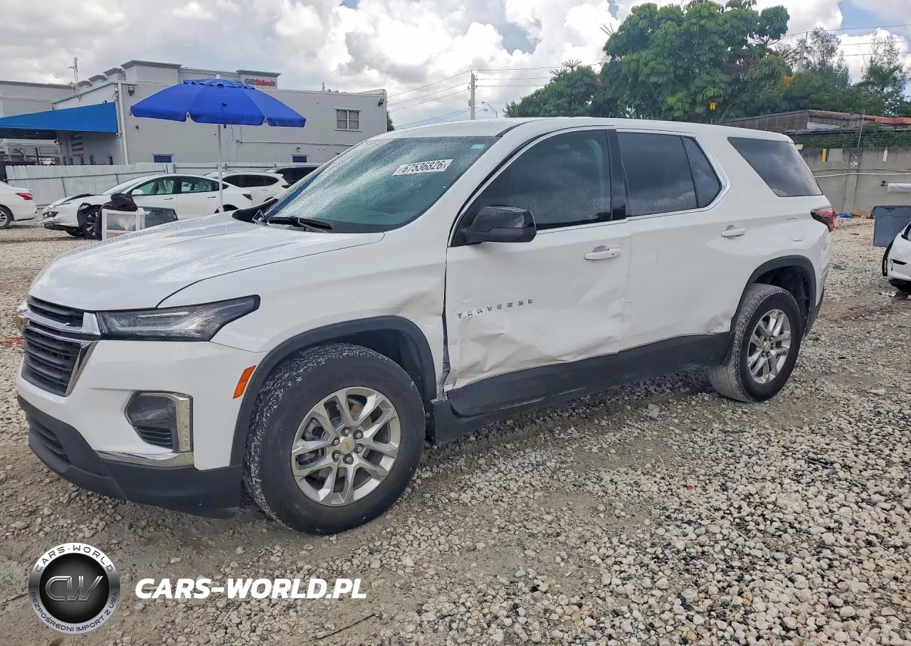 2023 Chevrolet Traverse Ls VIN:1GNERFKW7PJ342914 - 1