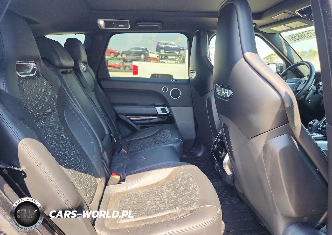 2019 Land Rover Range Rover Sport Svr VIN:SALWZ2SE6KA870961 - 10