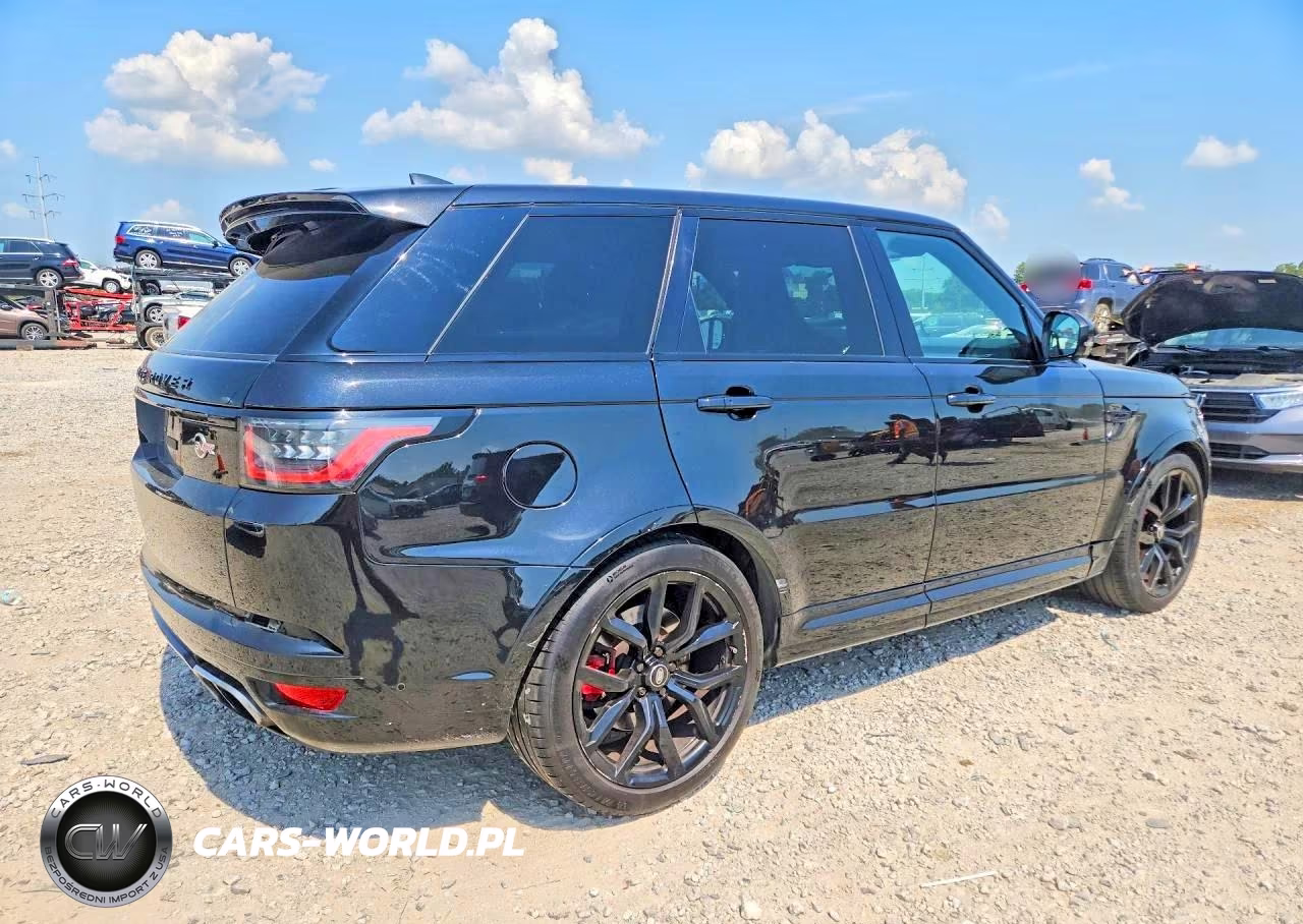 2019 Land Rover Range Rover Sport Svr VIN:SALWZ2SE6KA870961 - 3