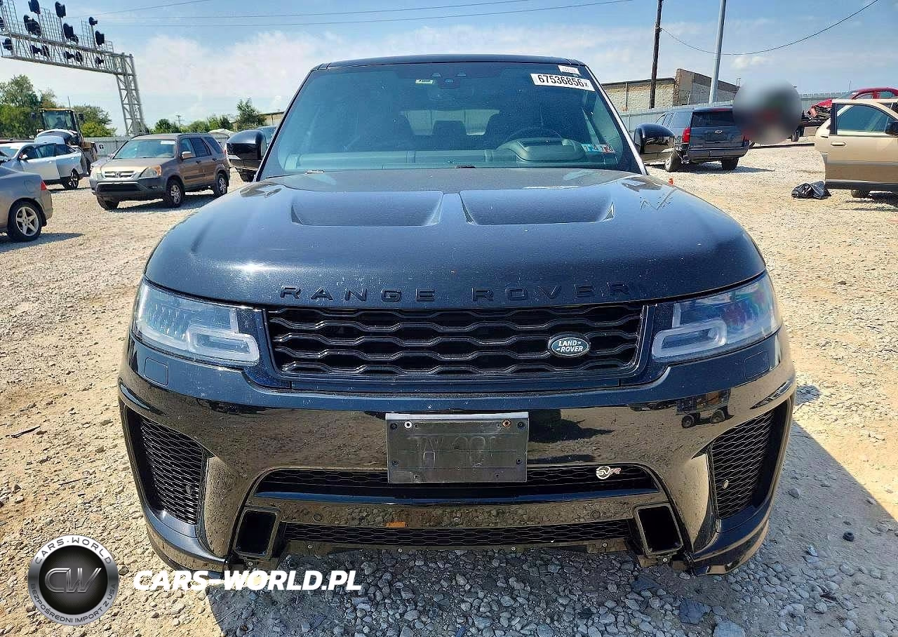 2019 Land Rover Range Rover Sport Svr VIN:SALWZ2SE6KA870961 - 5