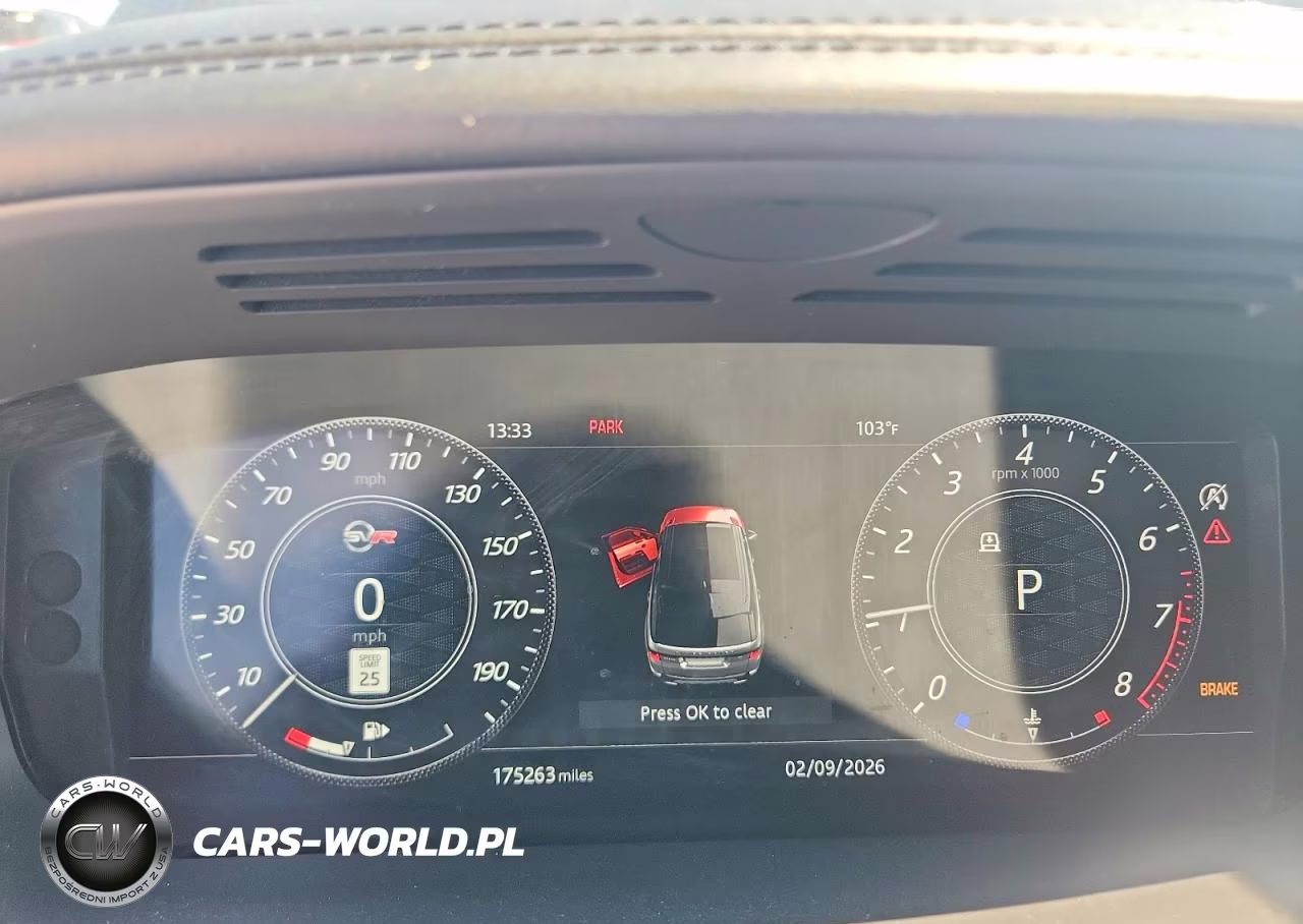 2019 Land Rover Range Rover Sport Svr VIN:SALWZ2SE6KA870961 - 9