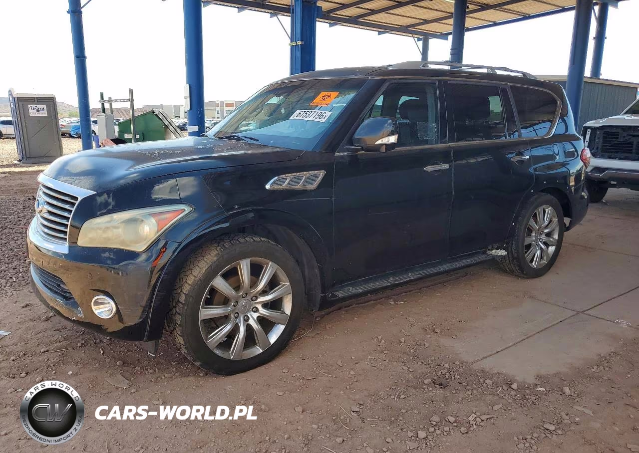 2013 Infiniti Qx56 Base VIN:JN8AZ2NF9D9550662 - 1